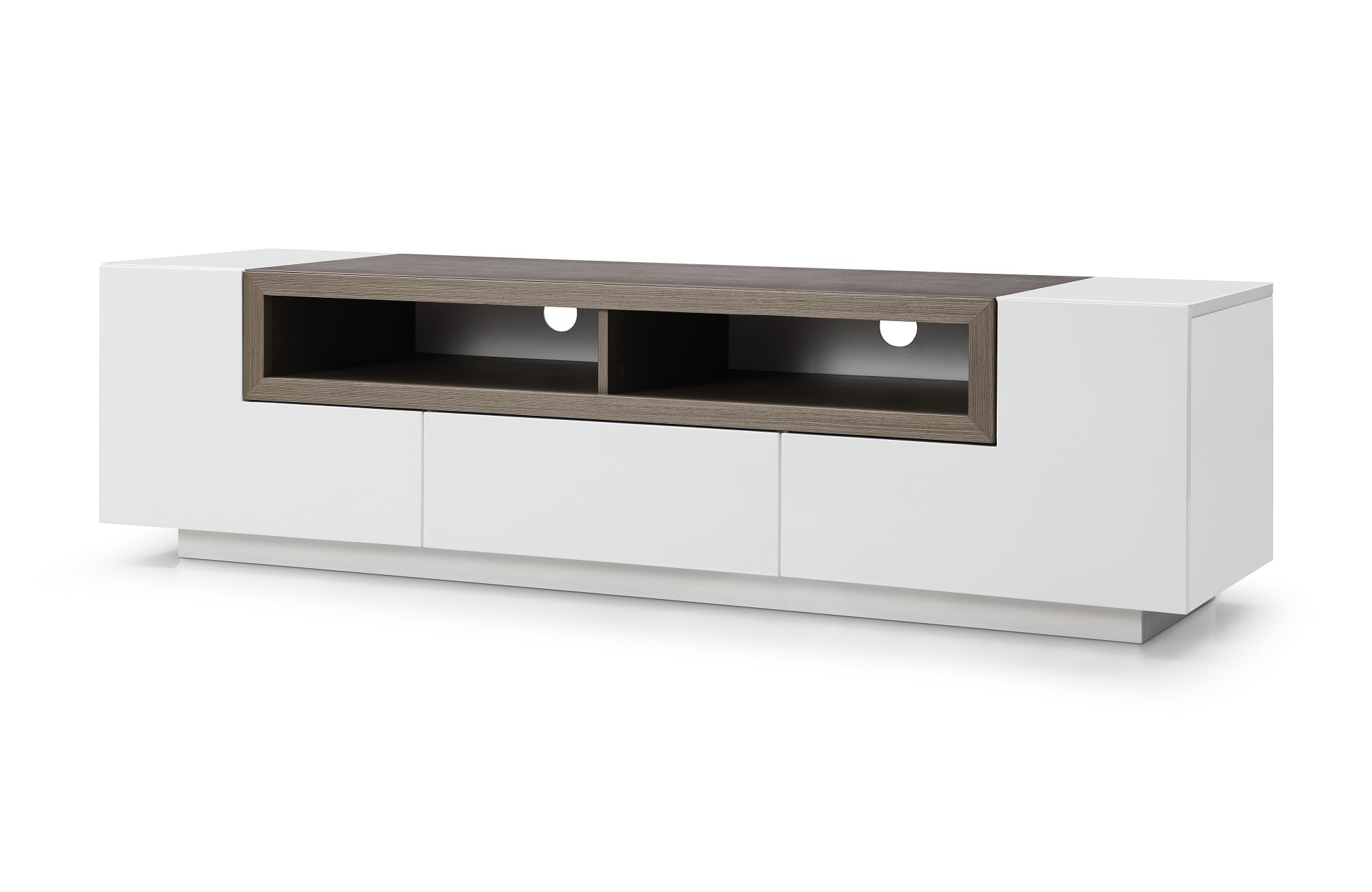 TV Stand in High Gloss with Soft Closing Tracks - Click Image to Close